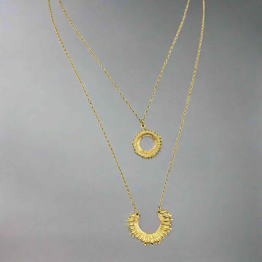 Celestial Radiance Necklace - Manika Royale