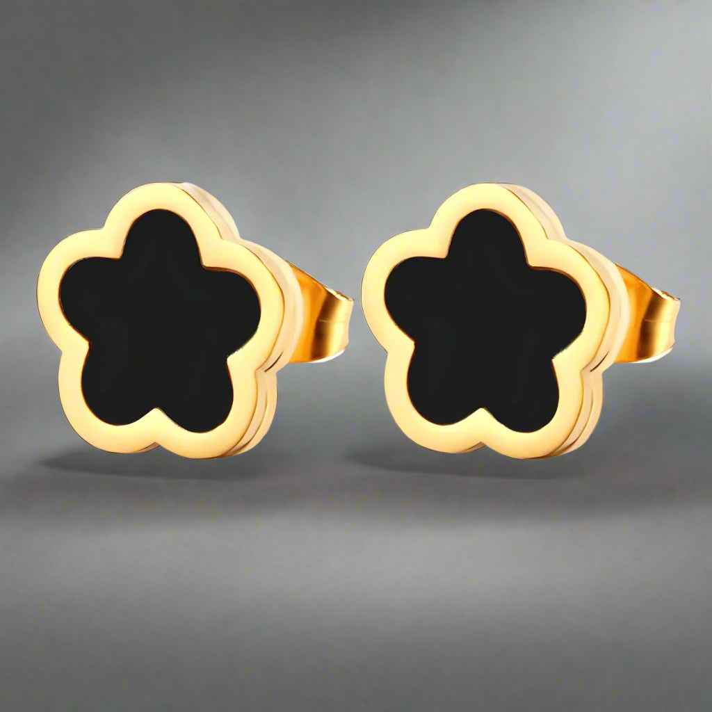 Golden Bloom Earrings - Manika Royale
