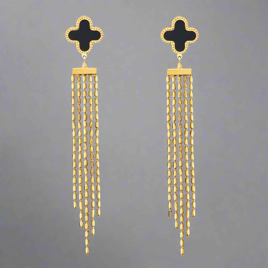 Midnight Glow Earrings - Manika Royale