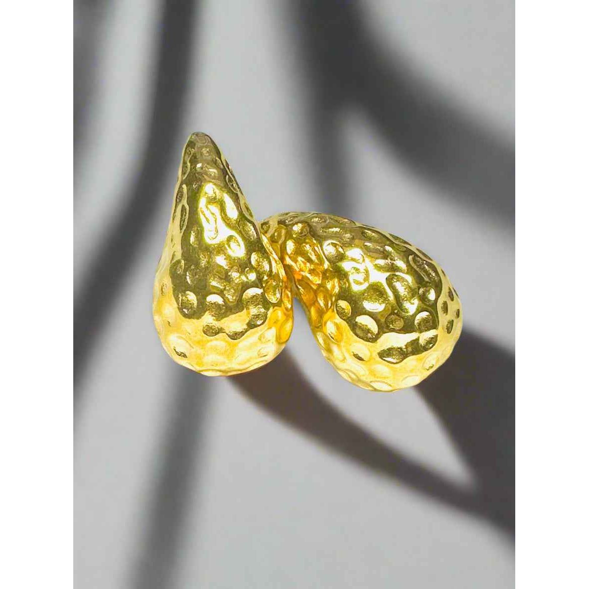 Gleaming Teardrop Earrings - Manika Royale