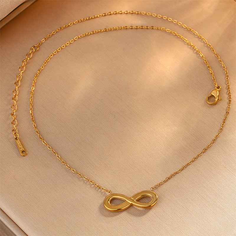 Eternal Bond Infinity Pendant Necklace - Manika Royale