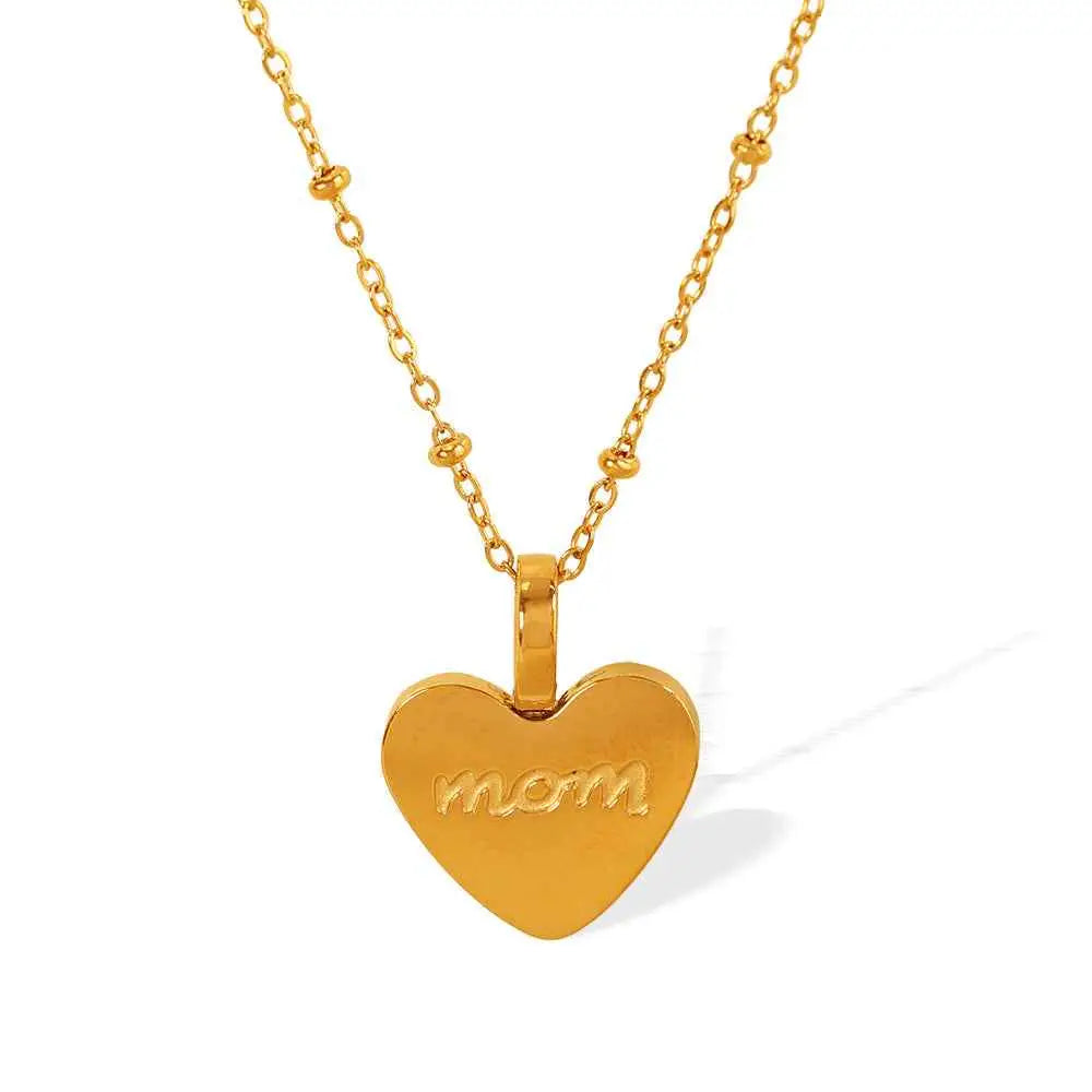 Mother's Love Pendant Chain Necklace - Manika Royale