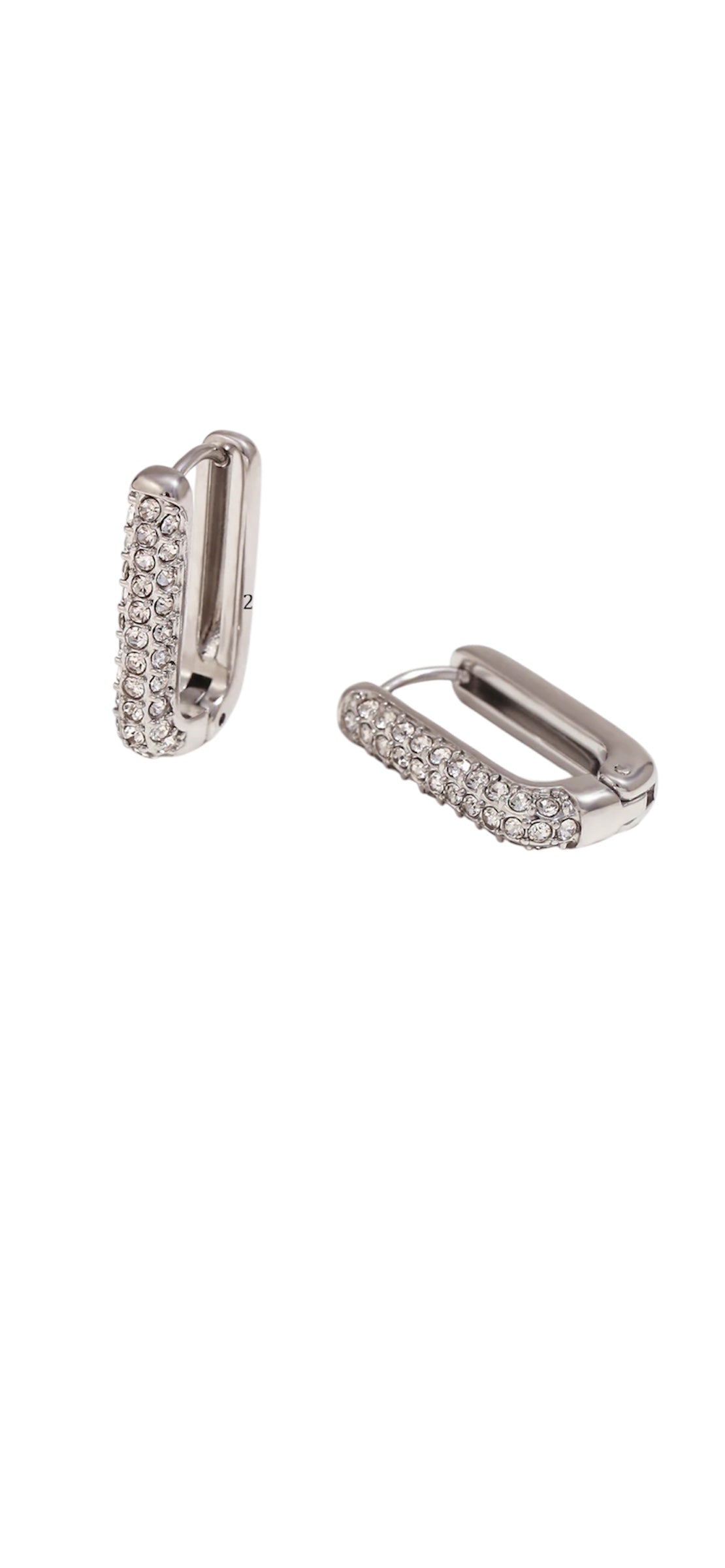 Radiant Gemstone Hoop Earrings - Manika Royale