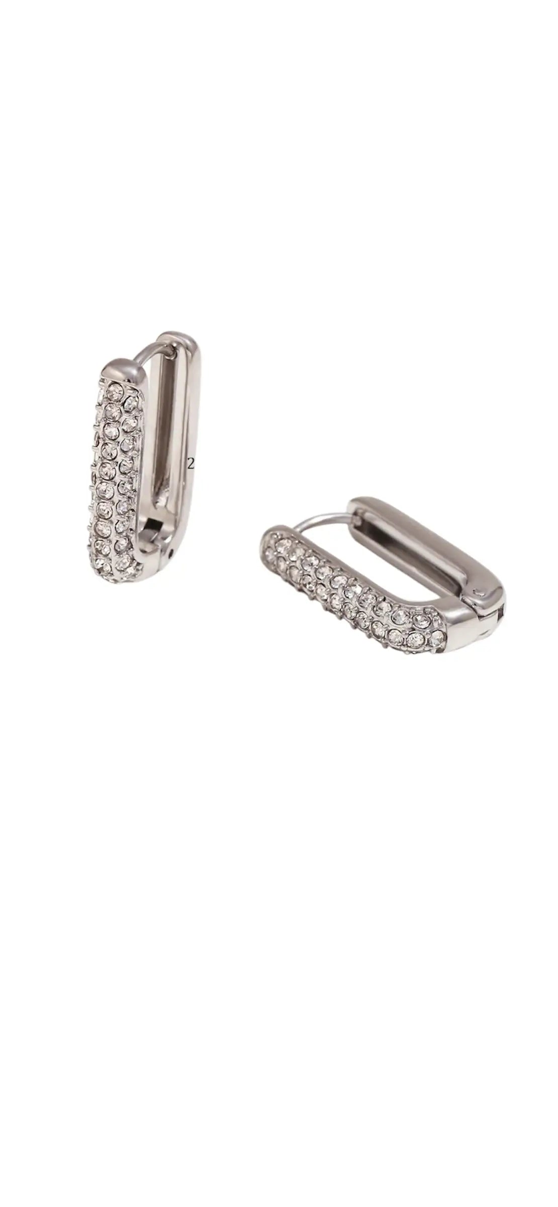 Radiant Gemstone Hoop Earrings - Manika Royale