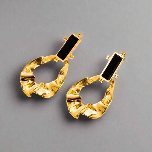 Ginkgo Grace Earrings - Manika Royale