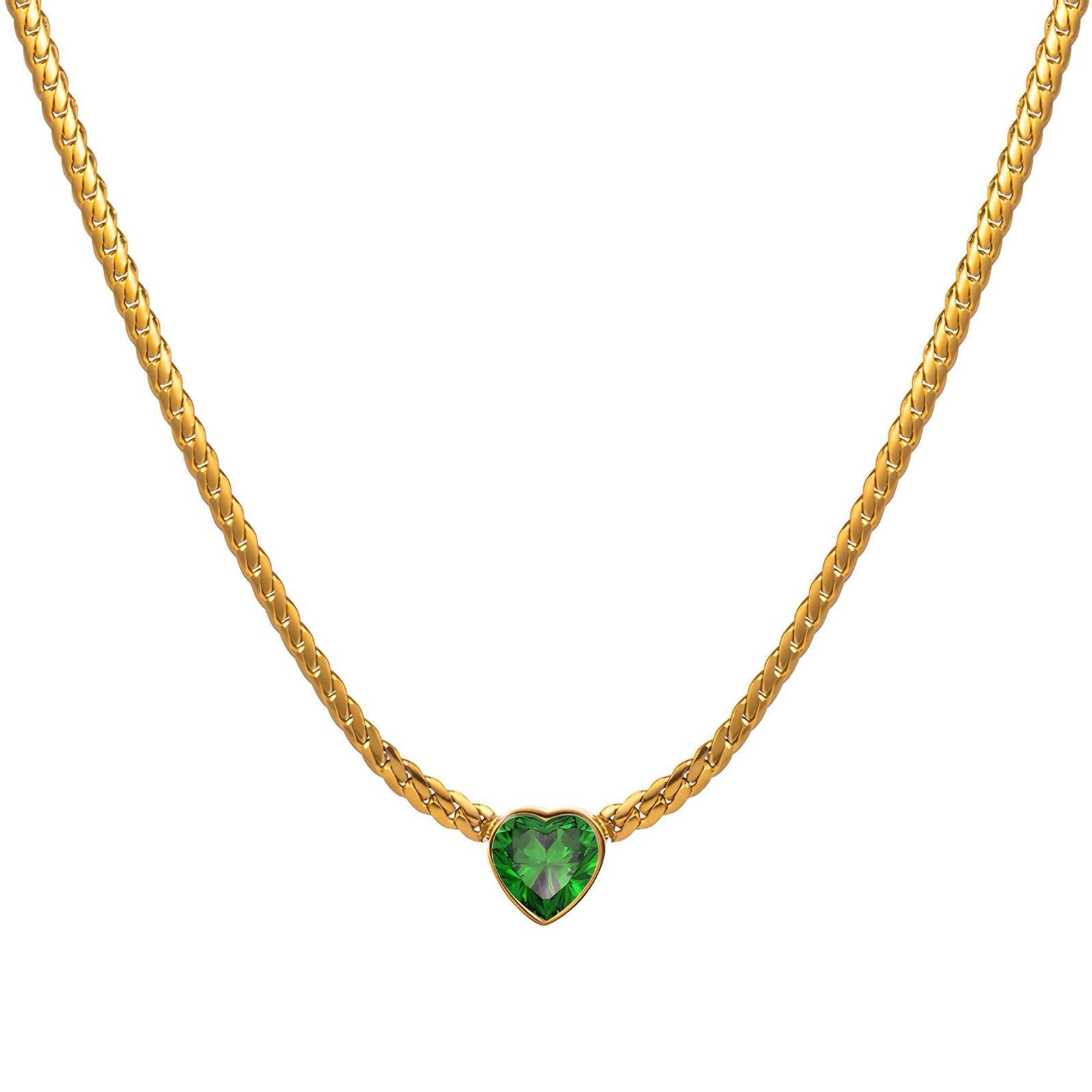 Eternal Love Heart Necklace - Manika Royale