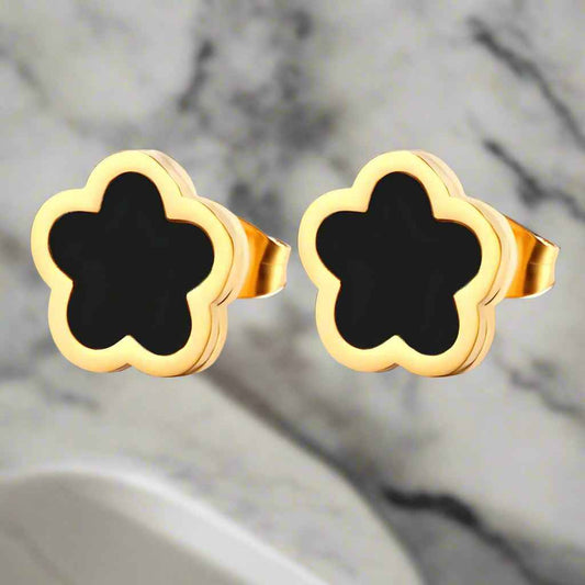 Golden Bloom Earrings - Manika Royale