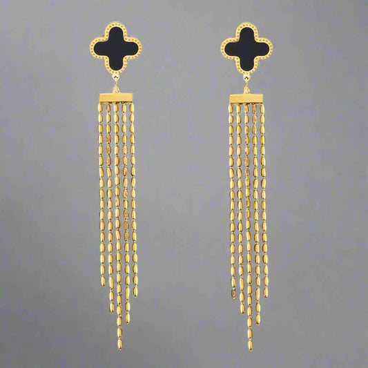 Midnight Glow Earrings - Manika Royale
