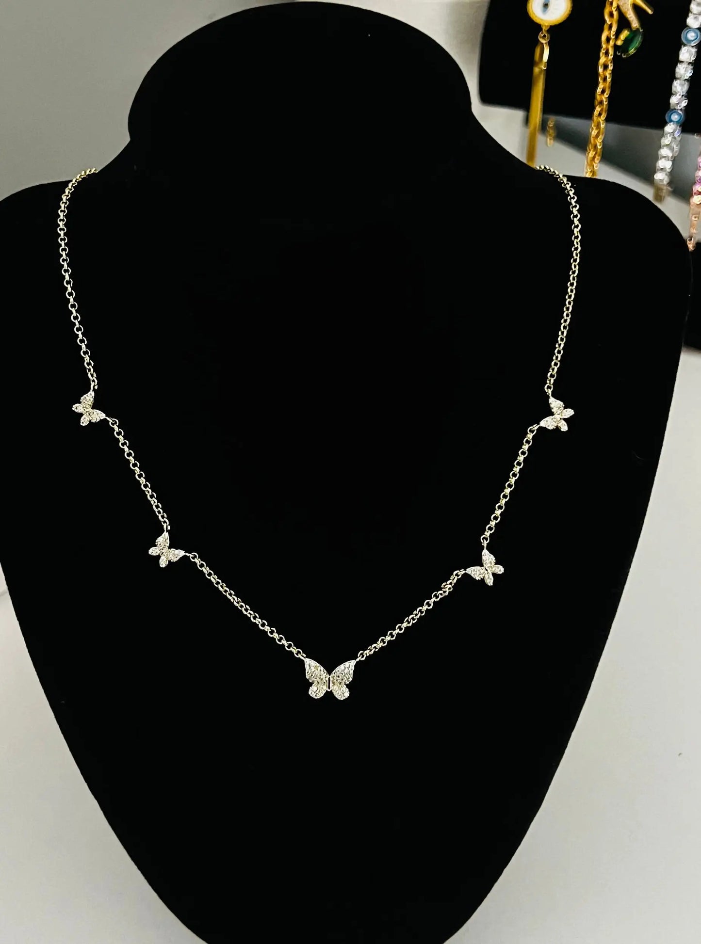 Butterfly Serenade Necklace Manika Royale