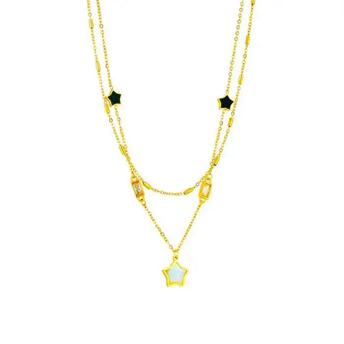 Celestial Geometry Necklace - Manika Royale
