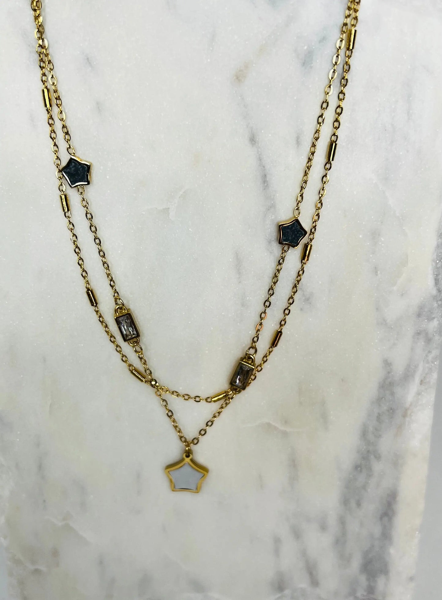 Celestial Geometry Necklace Manika Royale