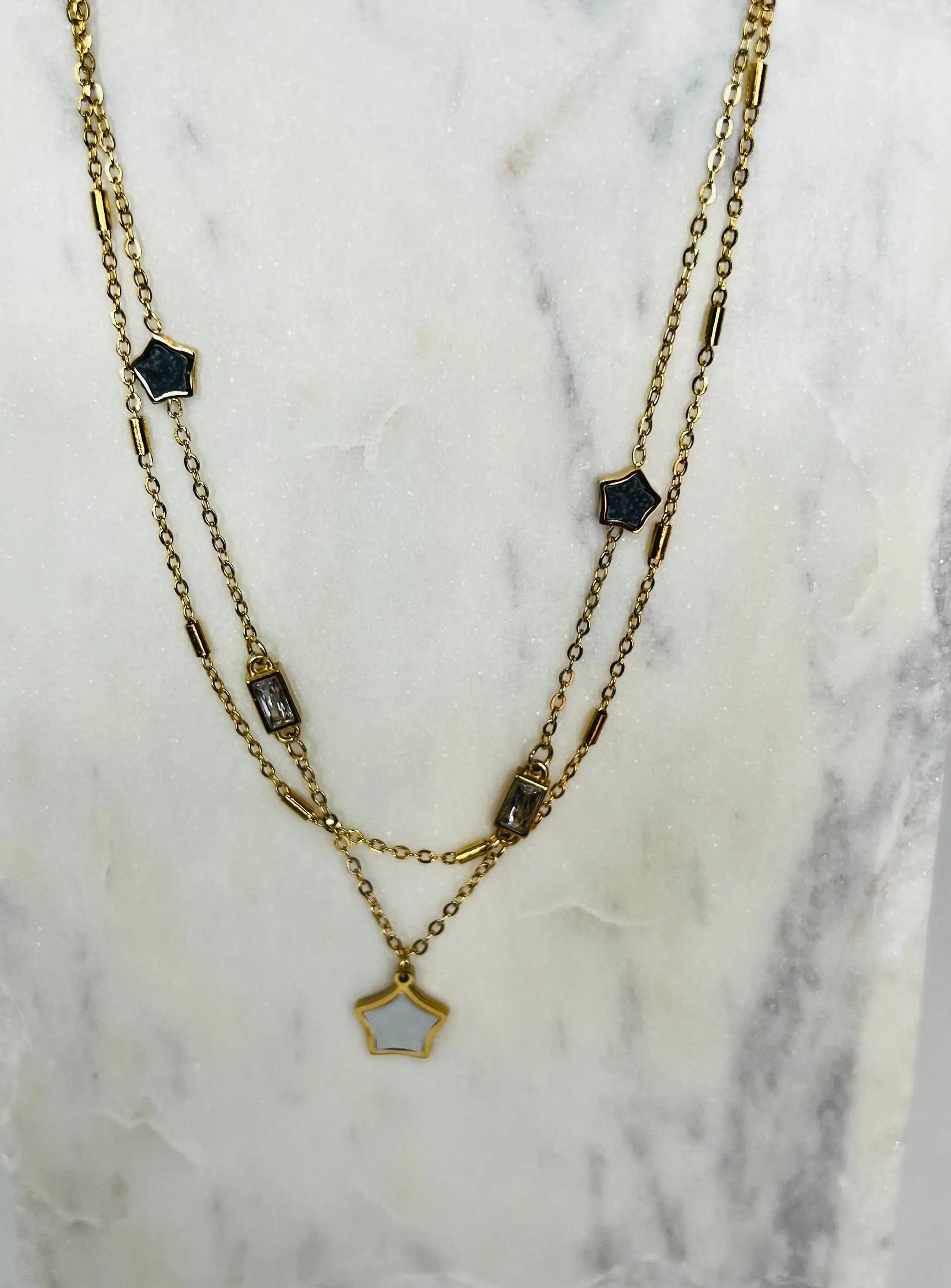 Celestial Geometry Necklace Manika Royale
