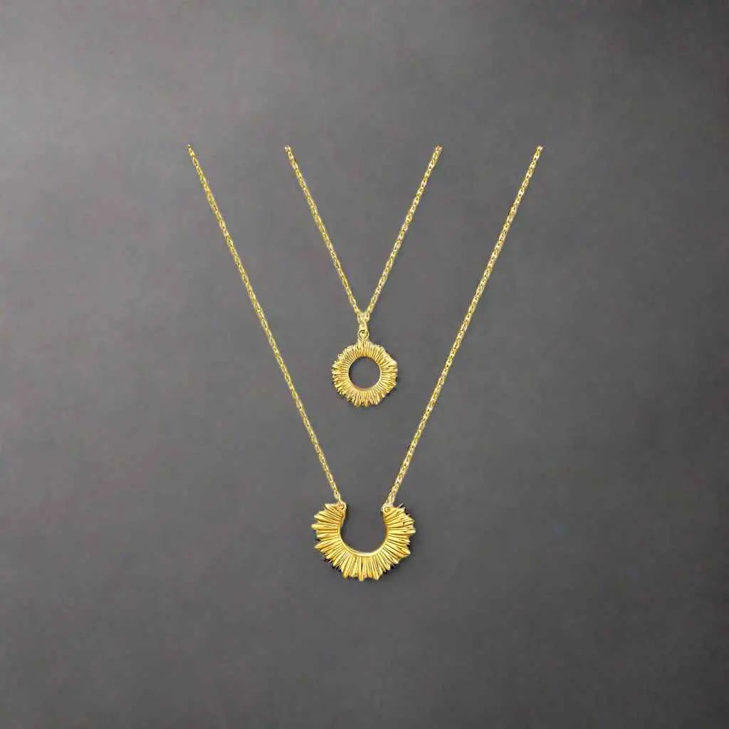 Celestial Radiance Necklace - Manika Royale