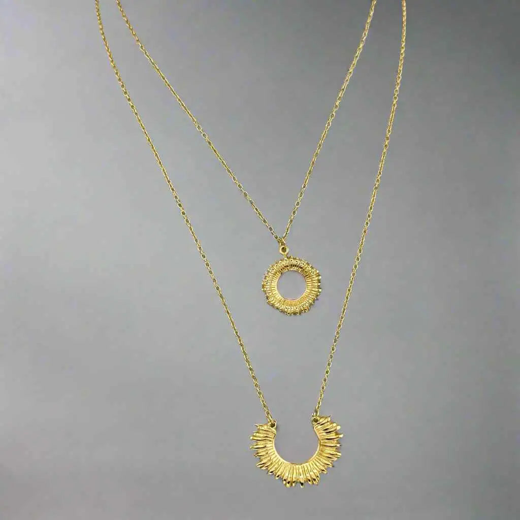 Celestial Radiance Necklace - Manika Royale