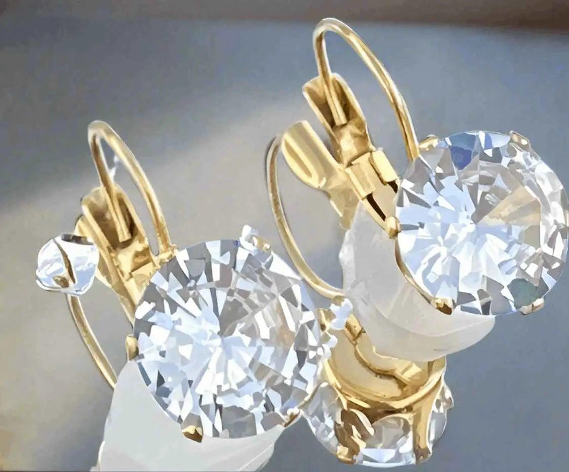 Divine Spark Hoops - Manika Royale