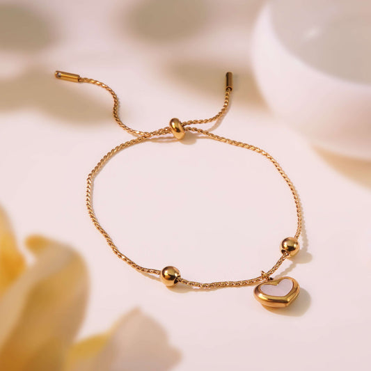 Charming Heart Bracelet - Manika Royale