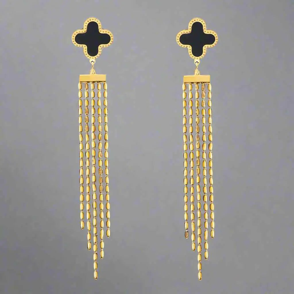 Midnight Glow Earrings - Manika Royale