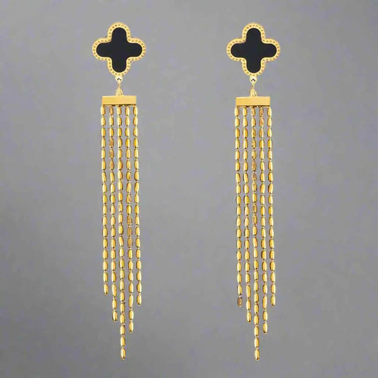Midnight Glow Earrings - Manika Royale