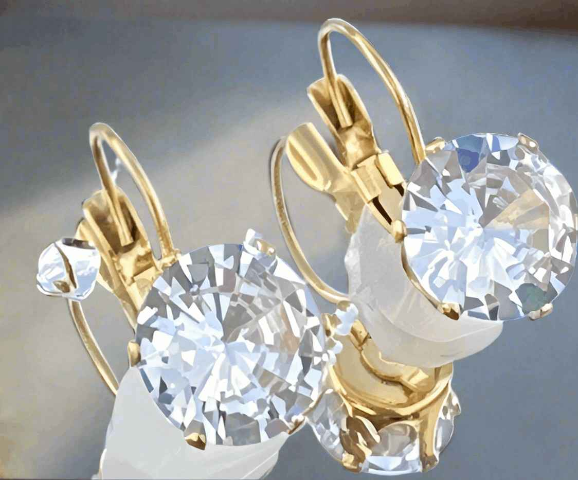 Divine Spark Hoops - Manika Royale