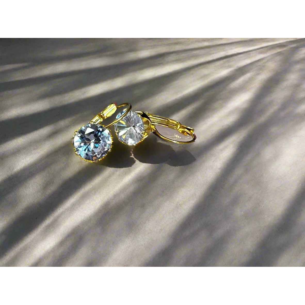 Divine Spark Hoops - Manika Royale