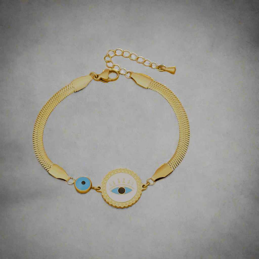 Mystic Eye Stainless Bracelet - Manika Royale