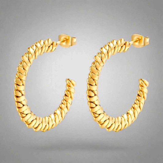 Infinite Braid Earrings - Manika Royale
